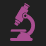 Purple medical icon featuring a microscope, representing Elder Engineering’s precision components for medical devices and laboratory equipment.